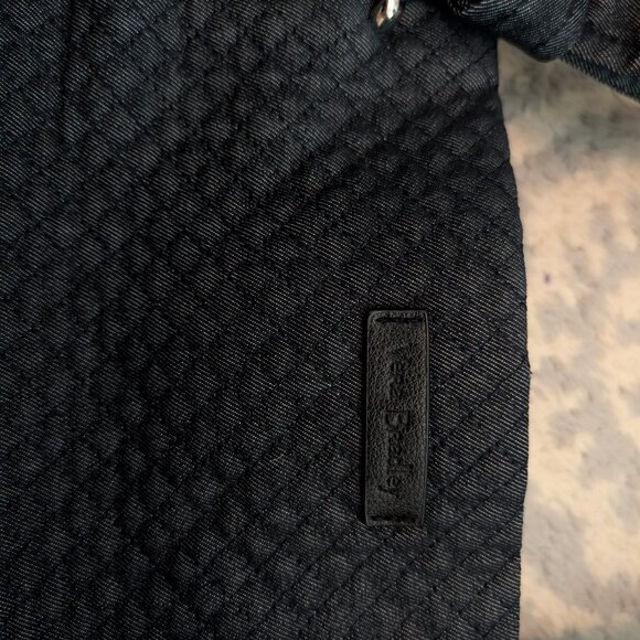 Vera Bradley Large Tote Navy Quilted - Picture 7 of 11